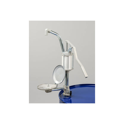 Aluminium canister/drum hand pump, for oils, diesel, heating oil etc., with swivel arm.