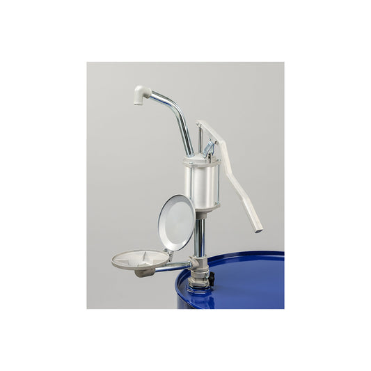Aluminium canister/drum hand pump, for oils, diesel, heating oil etc., with swivel arm.