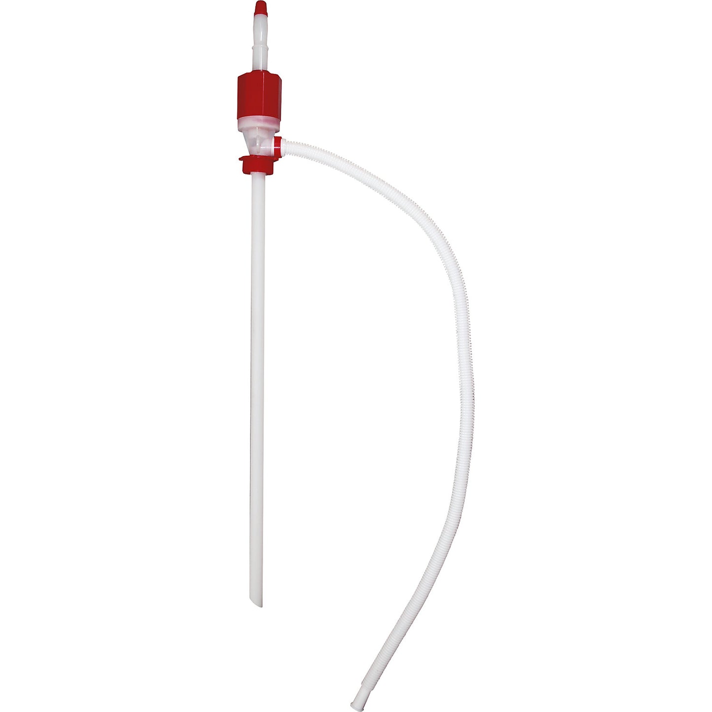 Canister/drum siphon hand pump, for light oils, solvents, acids, PE.