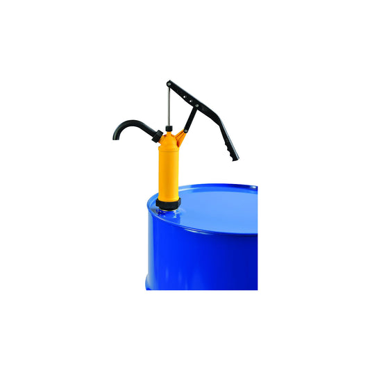 Drum hand pump, for light oils, diesel, weak acids/alkaline solutions, PP.