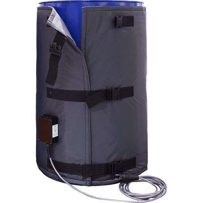 PRO digital drum heating jacket, 200 - 220 l drums, 1100 W, nylon, max. 90 °C, IP44.