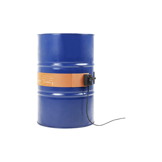 ECO drum heating belt, 200 - 220 l steel drums, 1000 W, silicone, max. 120 °C, IP40.