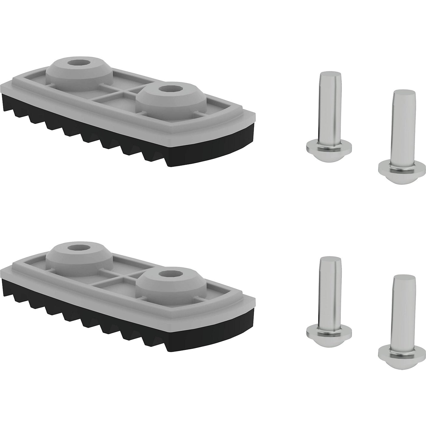 nivello® foot plate, standard, for rung height 58/73 mm.