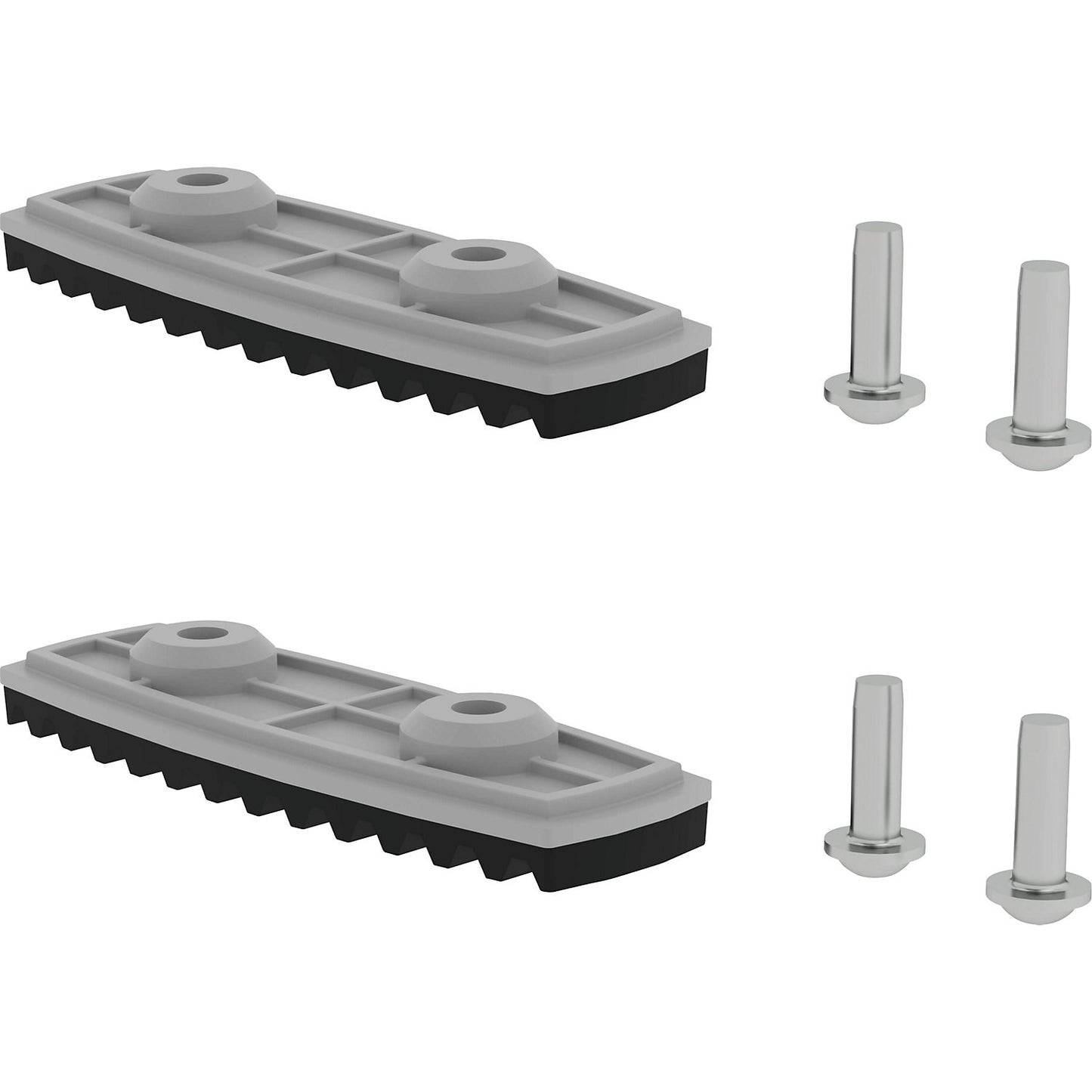 nivello® foot plate, standard, for rung height 85/98 mm.