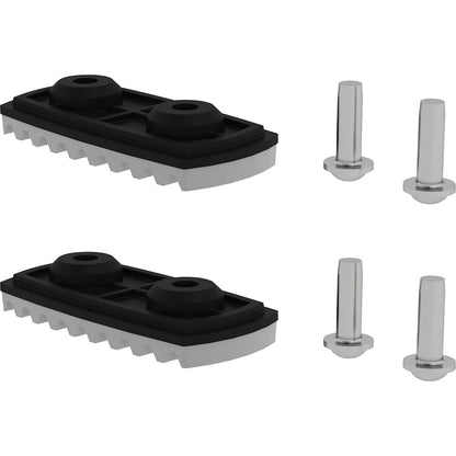 nivello® foot plate, for smooth surfaces, for rung height 58/73 mm.