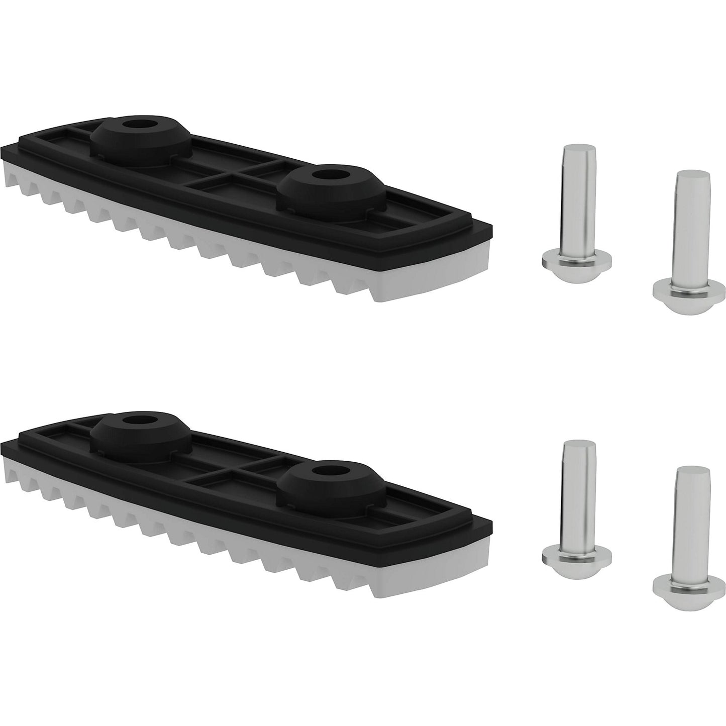 nivello® foot plate, for smooth surfaces, for rung height 85/98 mm.