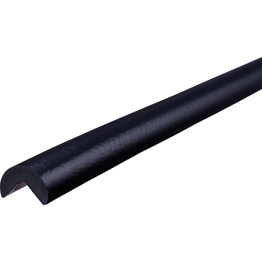 Knuffi® corner protection, type A, 1 x 50 m roll, black.