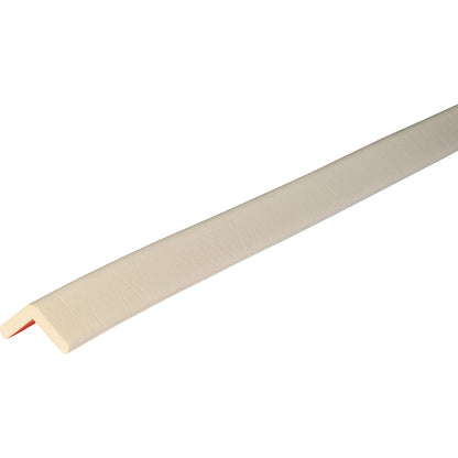 Knuffi® corner protection, type H, removable, 1-m-item, white.