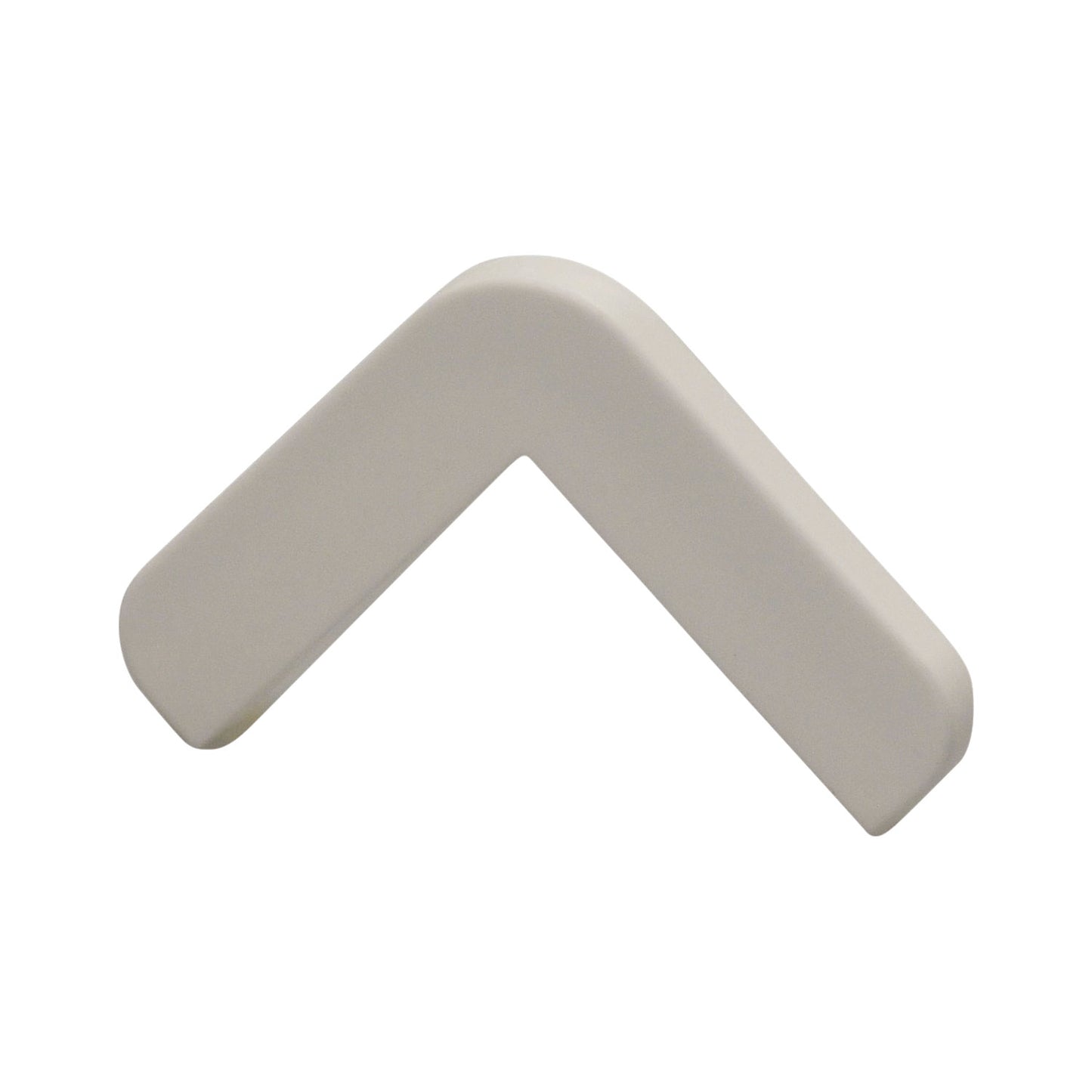 End cap, pack of 2, for Knuffi® corner protector type H, white.