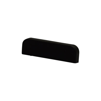 End cap, pack of 2, for Knuffi® surface protection type F, black.