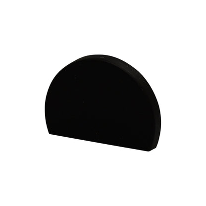 End cap, pack of 2, for Knuffi® surface protection type C, black.