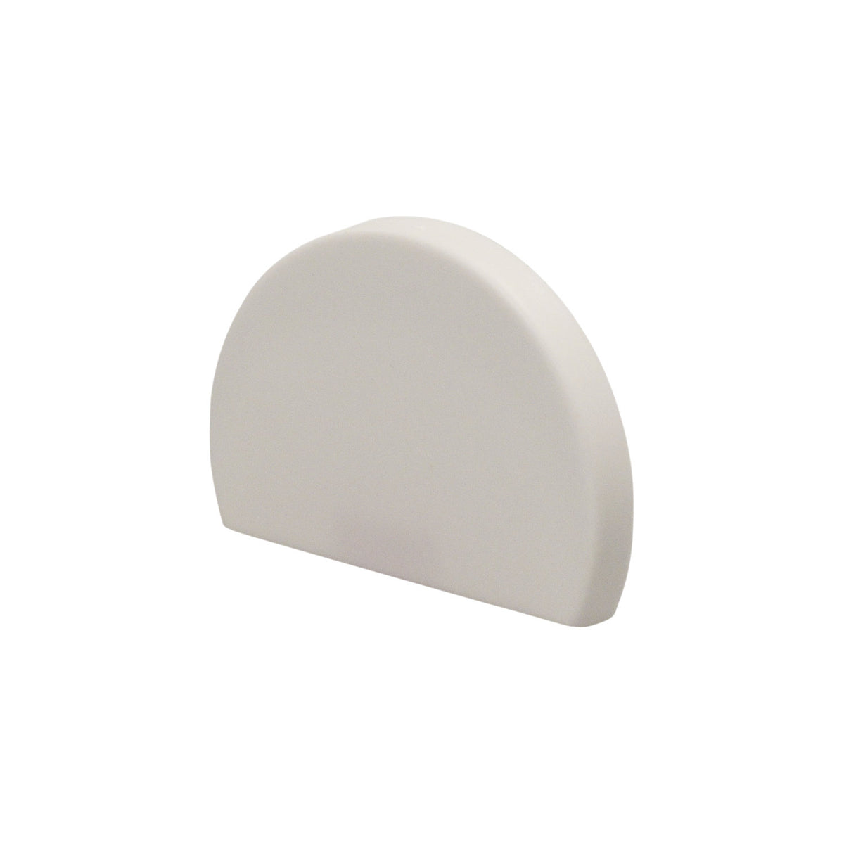 End cap, pack of 2, for Knuffi® surface protection type C, white.