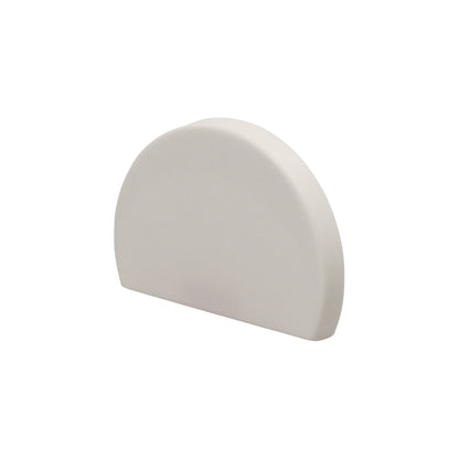 End cap, pack of 2, for Knuffi® surface protection type C, white.