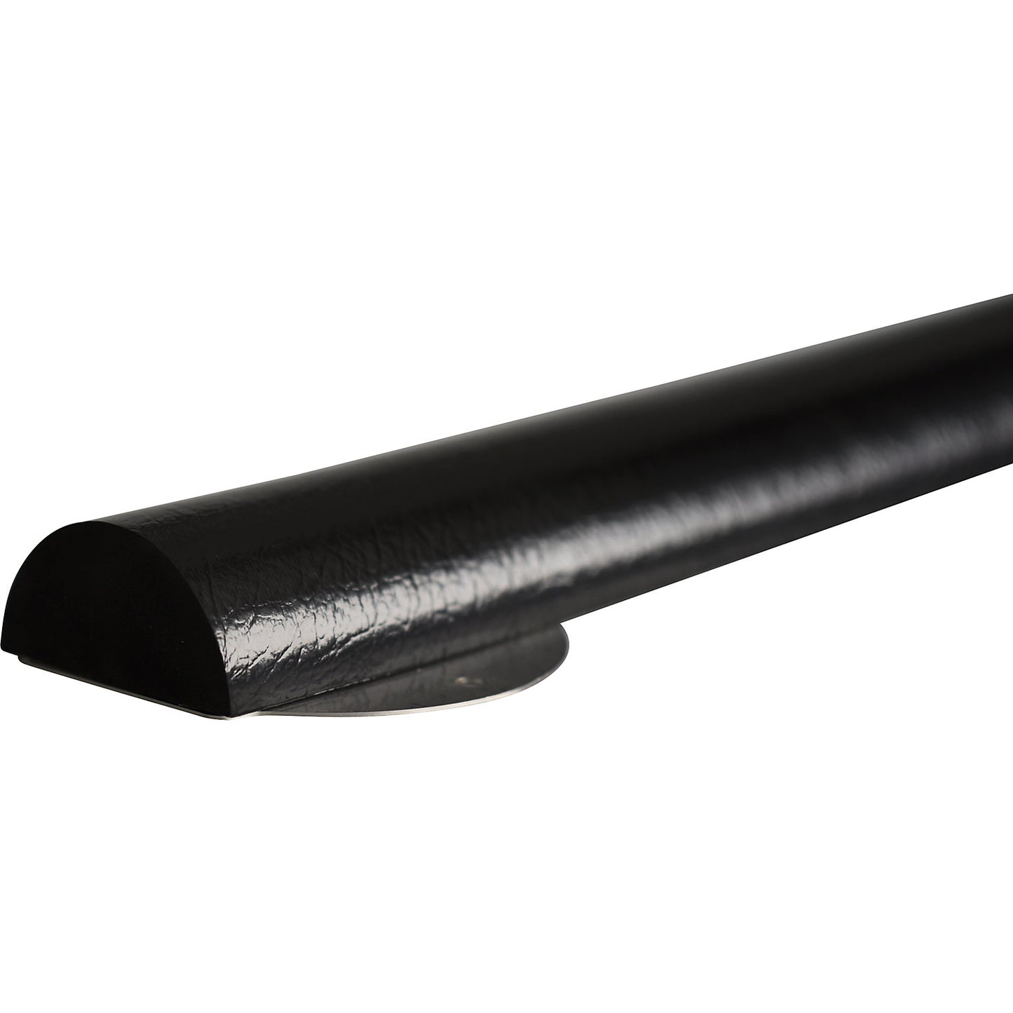 Knuffi® surface protection with mounting rail, type C+, 1 m piece, black.