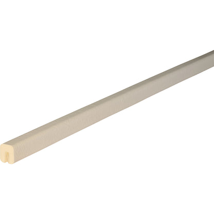 Knuffi® edge protection, type G, cut to size, sold by the metre, white.
