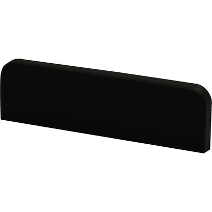 End cap, pack of 2, for Knuffi® surface protection type S, black.