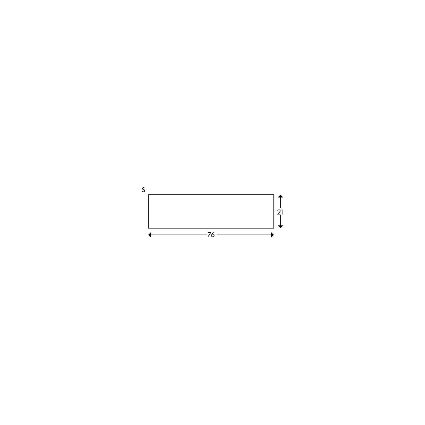 End cap, pack of 2, for Knuffi® surface protection type S, white.