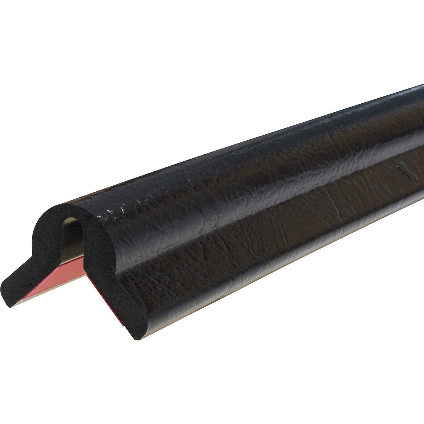 Knuffi® corner protection, type Y, 1 m piece, black.
