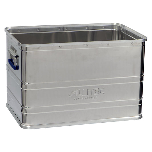 LOGIC aluminium box, capacity 69 l, LxWxH 578 x 375 x 370 mm.
