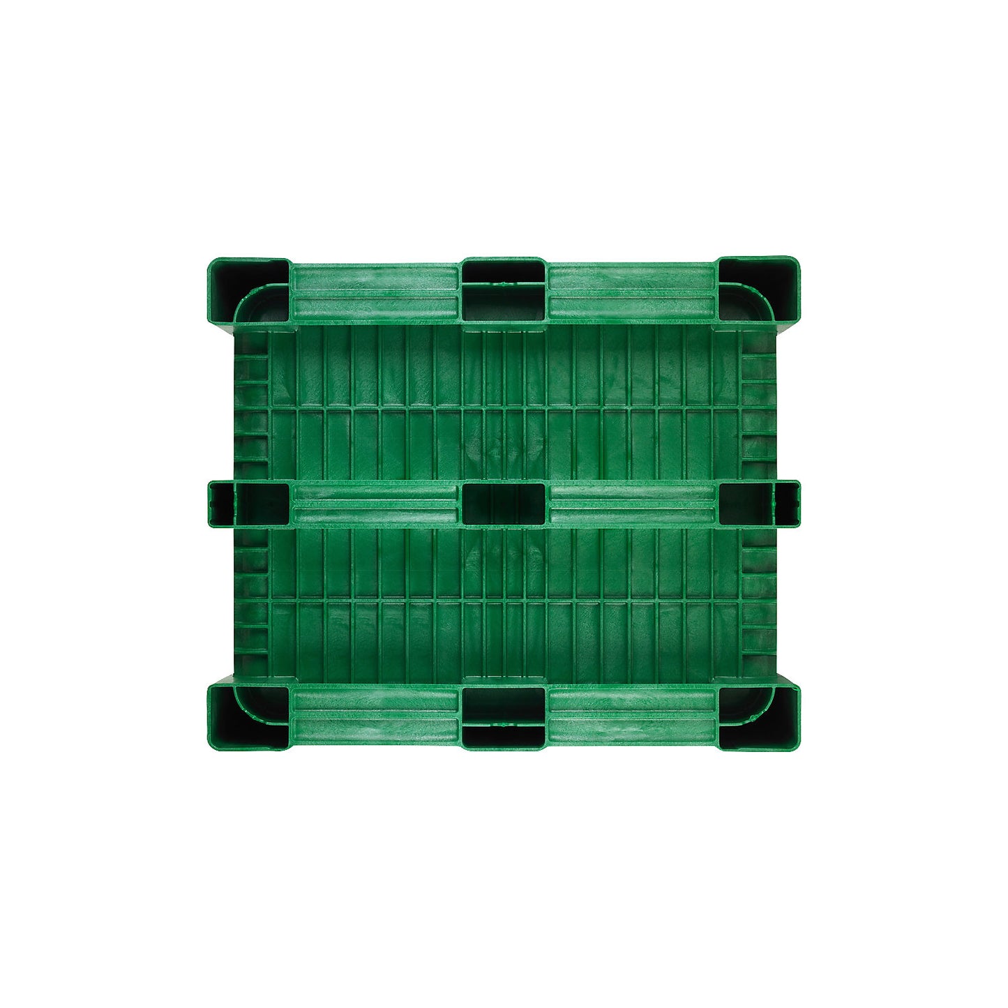 Pallet box, capacity 610 l, green.
