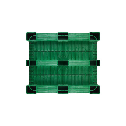 Pallet box, capacity 610 l, green.