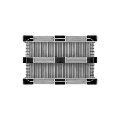 Pallet box, capacity 470 l, light grey.