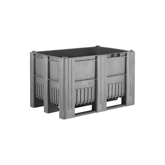 Pallet box, capacity 470 l, light grey.
