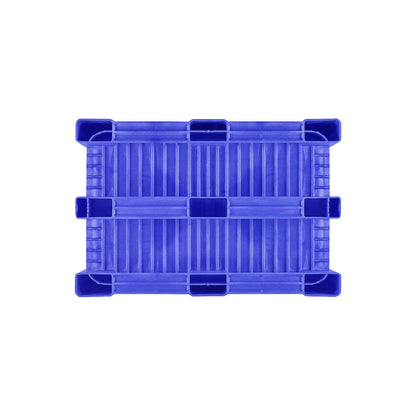 Pallet box, capacity 470 l, blue.