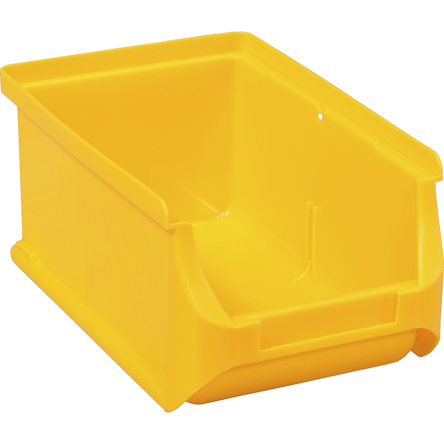 Open fronted storage bin, LxWxH 160 x 100 x 75 mm, pack of 24, yellow.