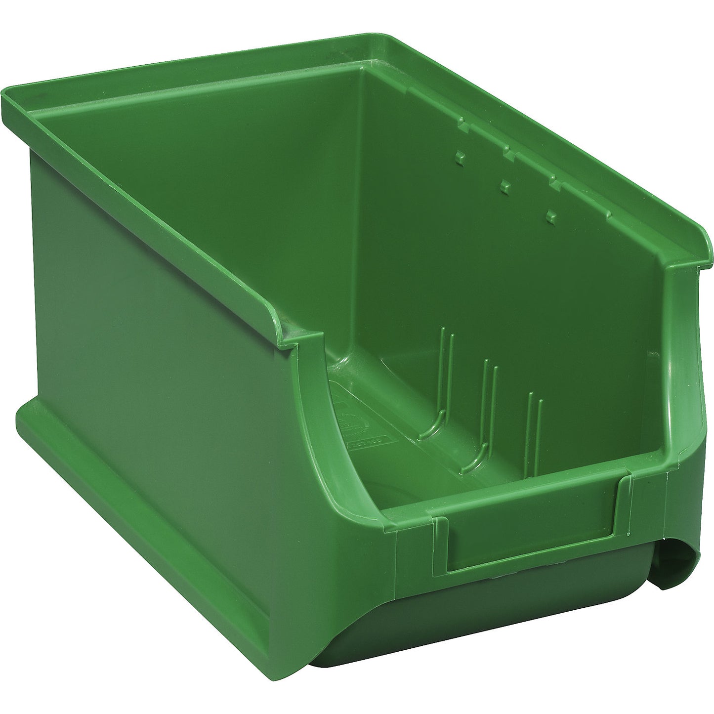 Open fronted storage bin, LxWxH 235 x 150 x 125 mm, pack of 24, green.