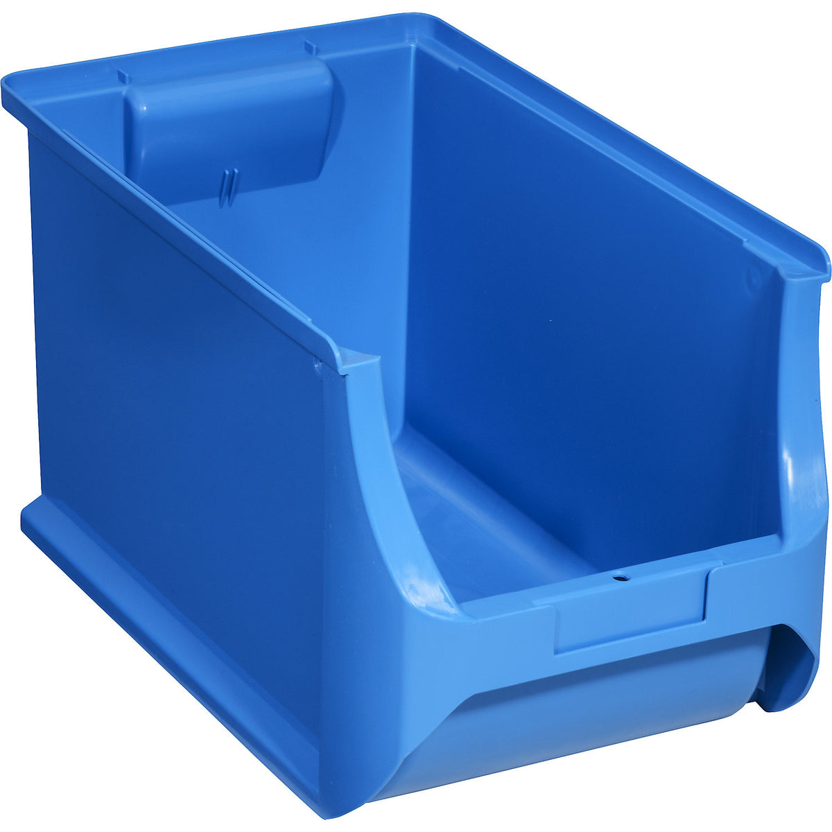 Open fronted storage bin, LxWxH 355 x 205 x 200 mm, pack of 8, blue.