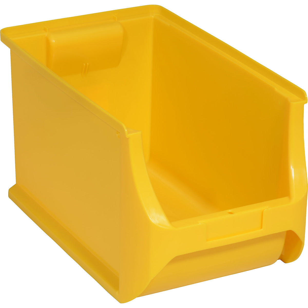 Open fronted storage bin, LxWxH 355 x 205 x 200 mm, pack of 8, yellow.