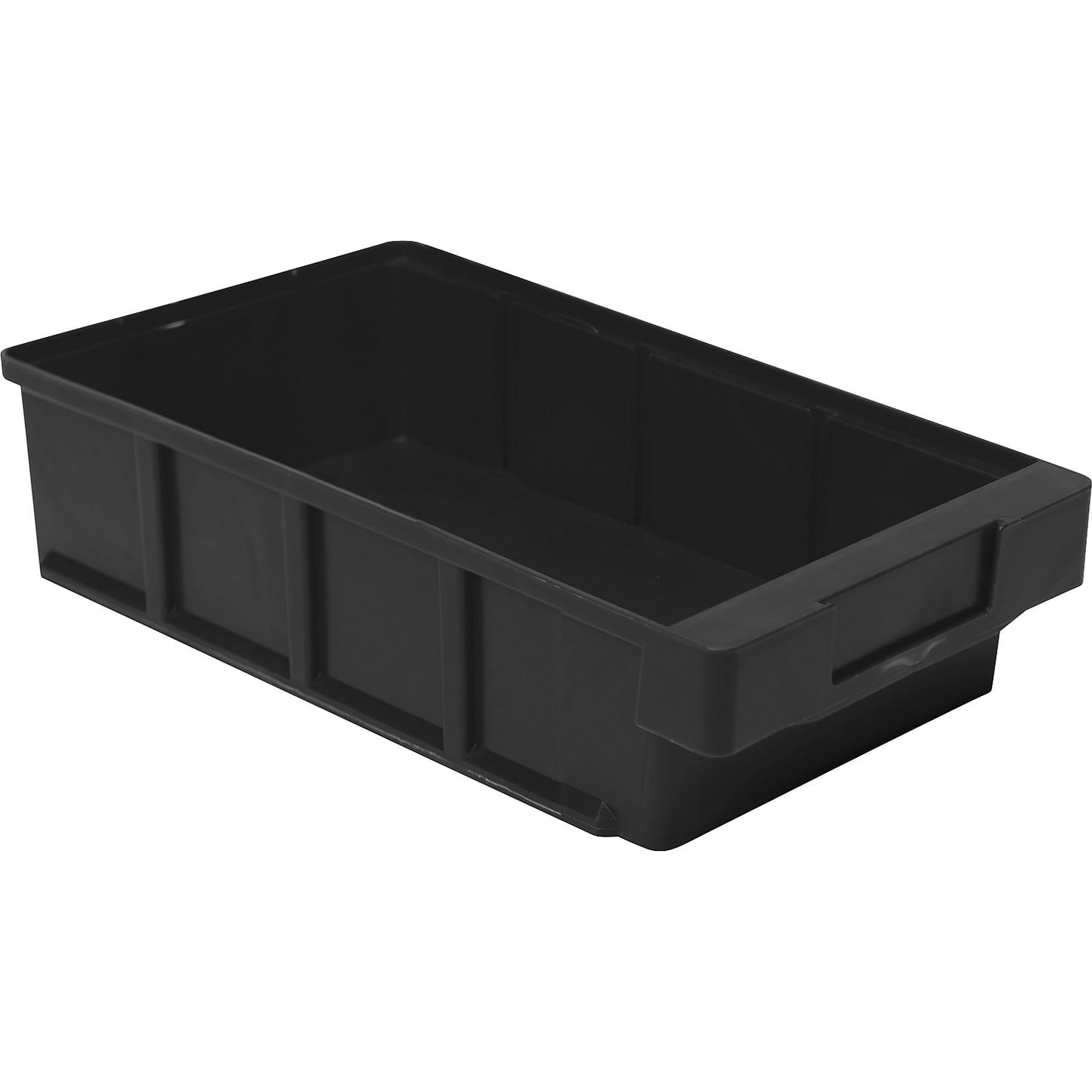 ESD small parts box, made of polypropylene, LxWxH 300 x 186 x 83 mm, pack of 8.