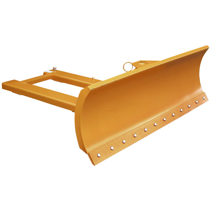 Snow plough for forklifts, with steel scraping edge, blade width 1800 mm.