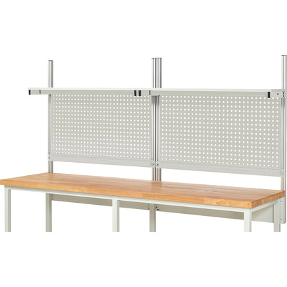 Complete modular system set 1, for workbench, width 2500 mm.