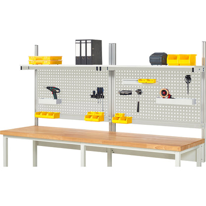 Complete modular system set 1, for workbench, width 2500 mm.