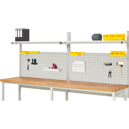 Complete modular system set 1, for workbench, width 3000 mm.