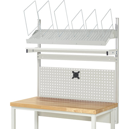 Complete modular system set 3, for workbench, width 1250 mm.
