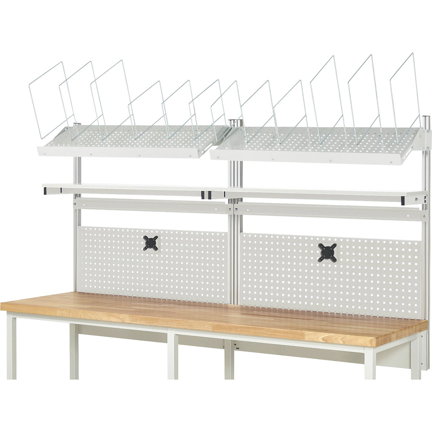Complete modular system set 3, for workbench, width 2500 mm.