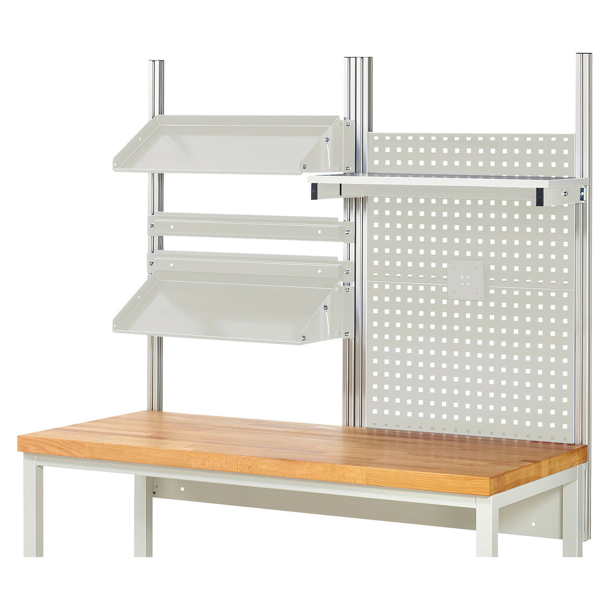 Complete modular system set 5, for workbench, width 1500 mm.