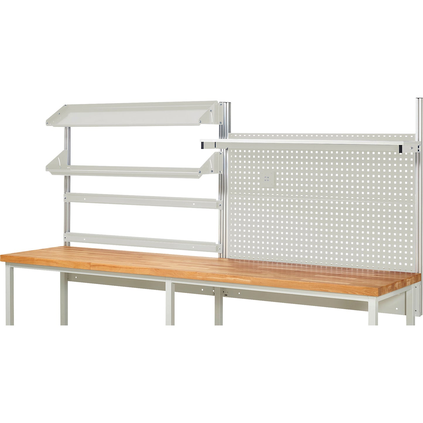 Complete modular system set 5, for workbench, width 3000 mm.