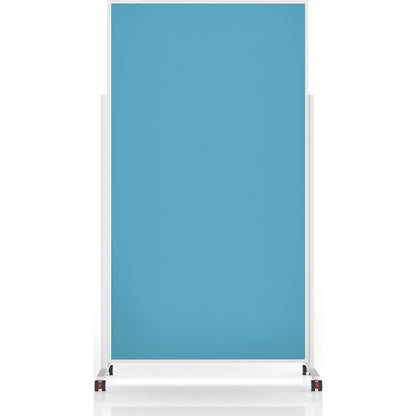 VarioPin designer presentation board, board size 1800 x 1000 mm, felt, turquoise.
