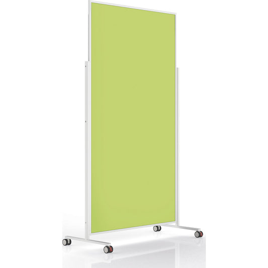 VarioPin designer presentation board, board size 1800 x 1000 mm, felt, green.