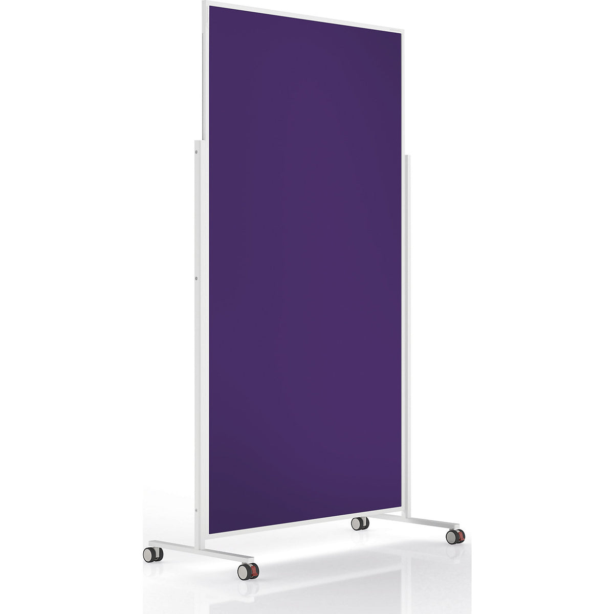 VarioPin designer presentation board, board size 1800 x 1000 mm, felt, violet.