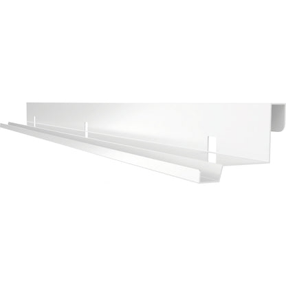 WALL TRAY wall bracket, width 1200 mm, metal, white.
