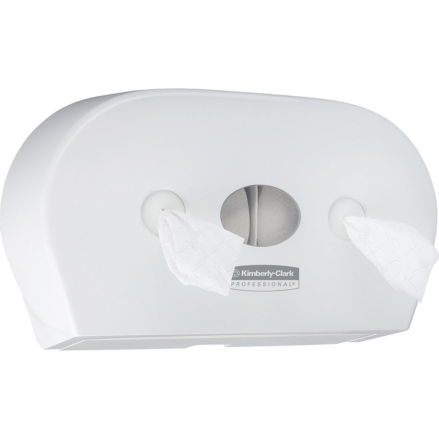 Scott® Control™ 7186 mini toilet paper dispenser, removal from the centre, plastic, white.