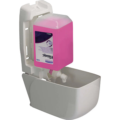 Aquarius™ dispenser for wash lotions, capacity 1 l, HxWxD 235 x 116 x 114 mm.