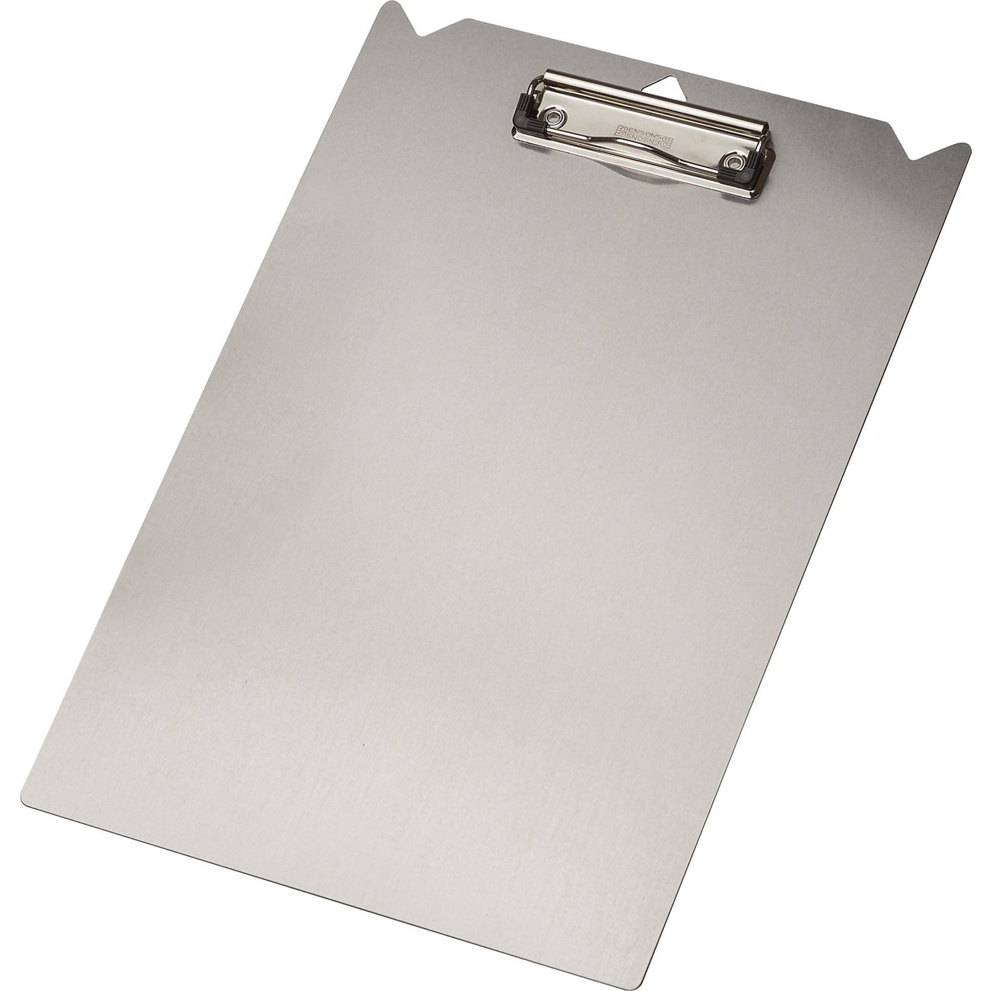 Aluminium clipboard, with suspension hole, for A4, LxW 350 x 240 mm.