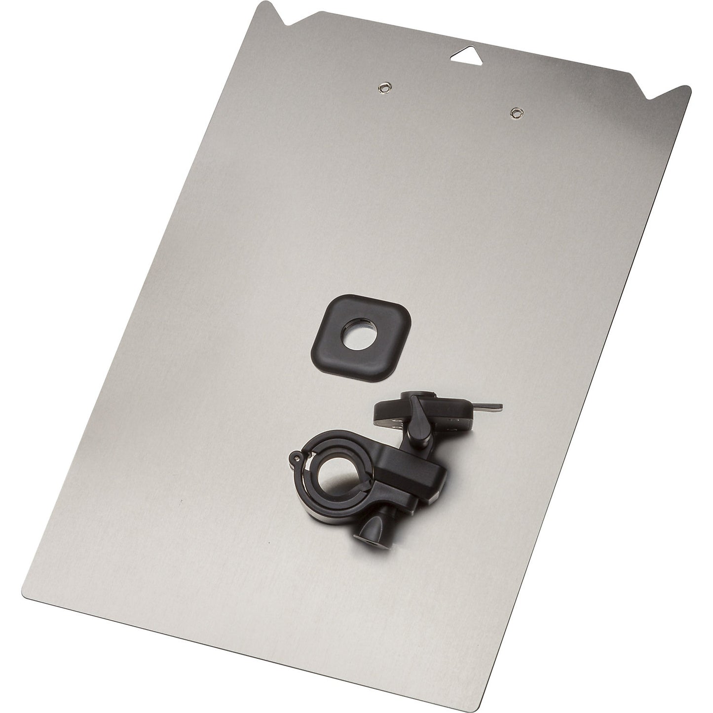 Aluminium clipboard, for mounting on trolleys, for A4, LxW 350 x 240 mm.