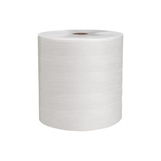 WypAll® X80 large roll of wipes 8377, 475 cloths in 340 x 315 mm, 1-ply.